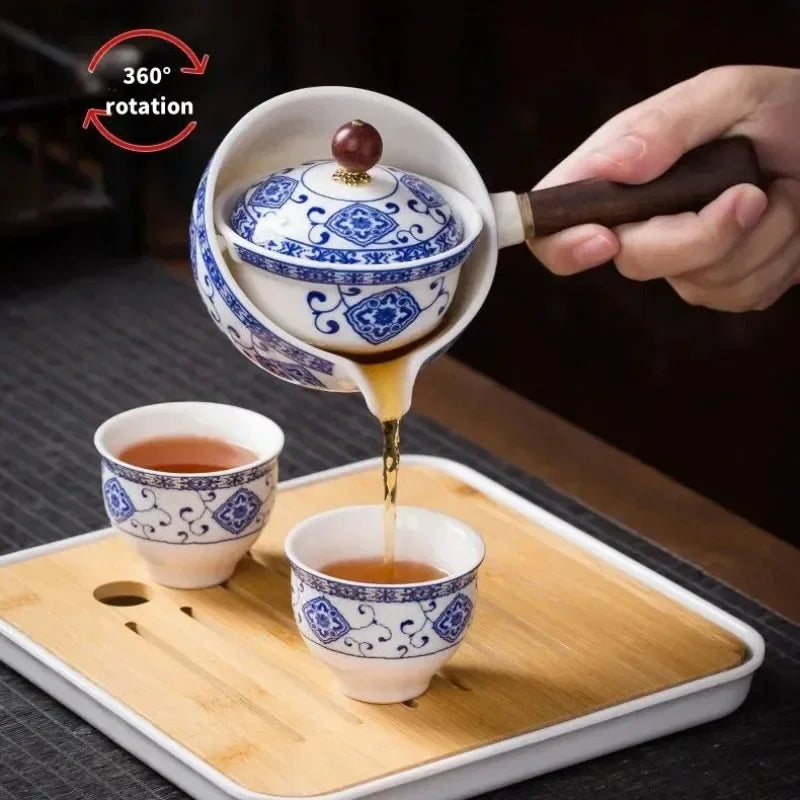 Tea Maker Infuser Chinese Gongfu - 360 Rotation