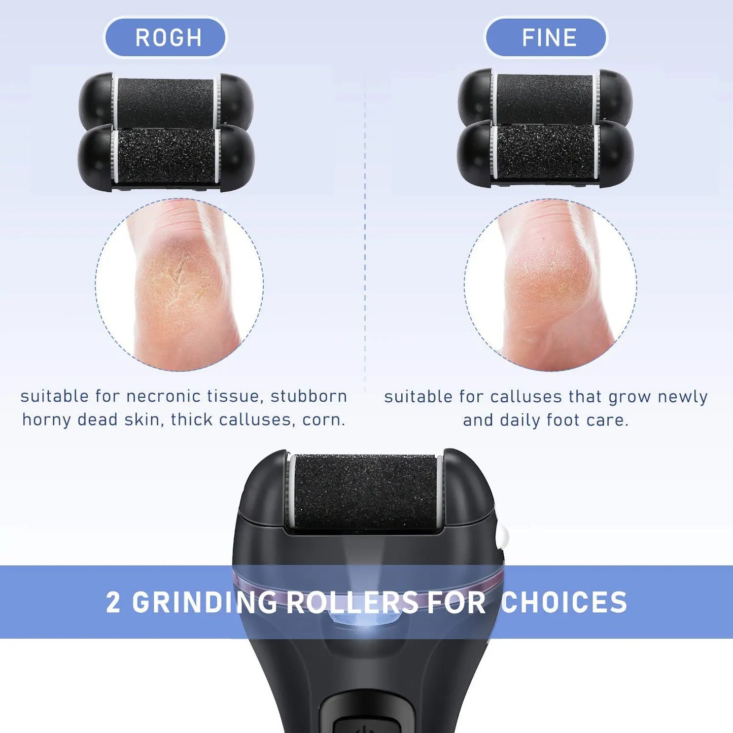Electric Foot Grinder – Dead Skin & Callus Remover