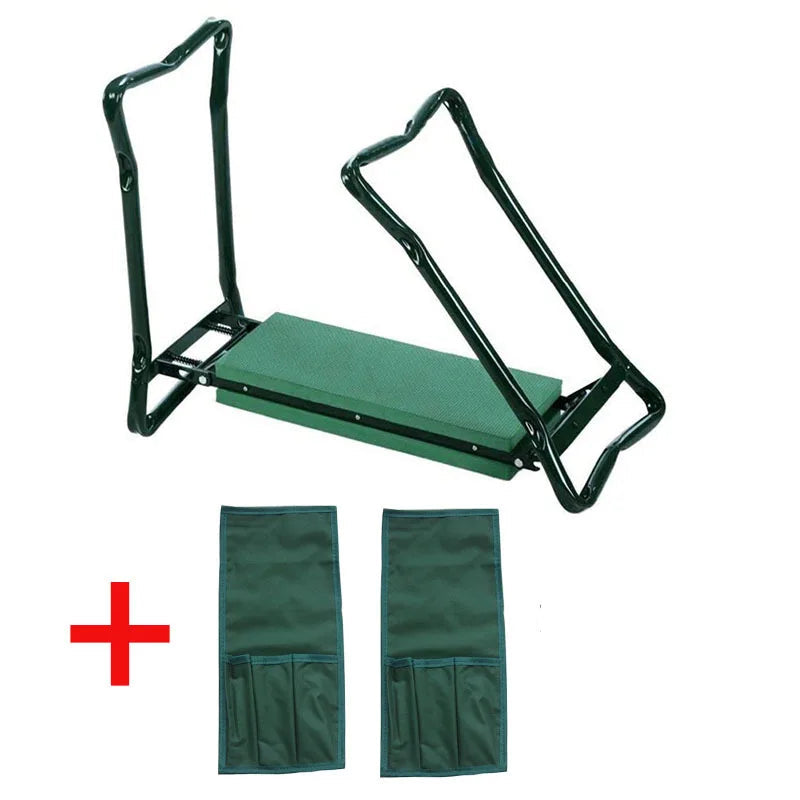 Portable Garden Kneeler with Tool Storage Bag