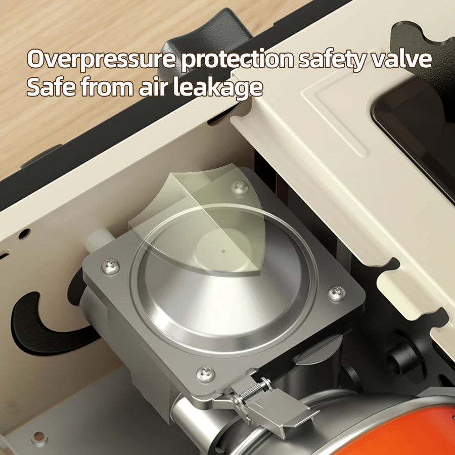 Portable Outdoor Gas Stove - Windproof Design