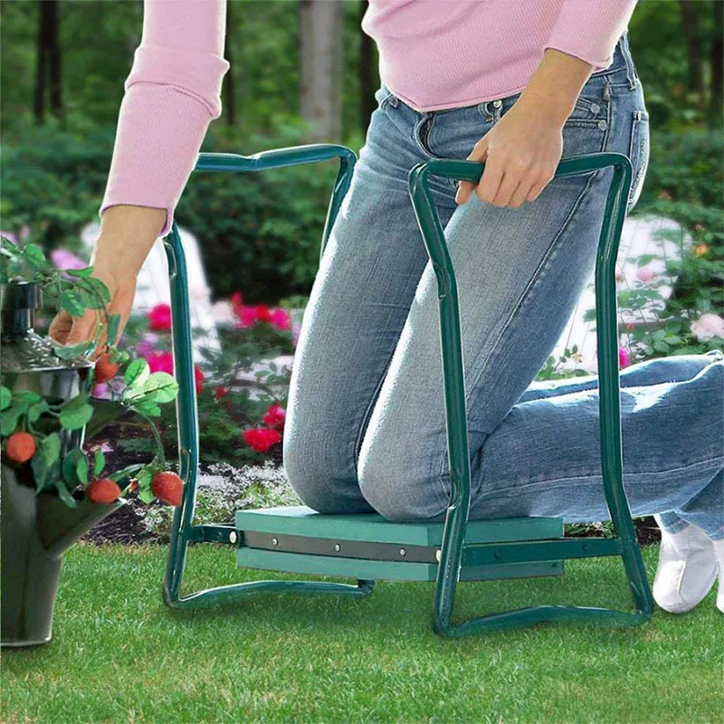 Portable Garden Kneeler with Tool Storage Bag