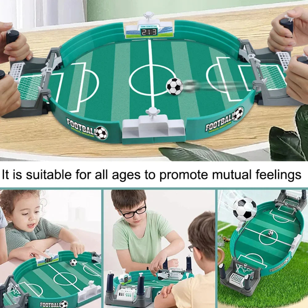 Portable Soccer Tabletop Game for Family Fun