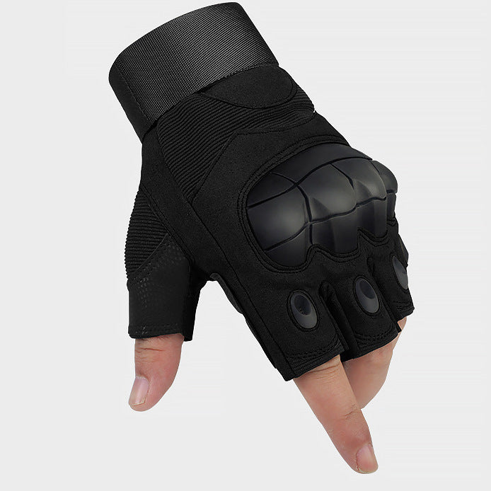 Men's Breathable Non-Slip Hard Shell Protective Gloves