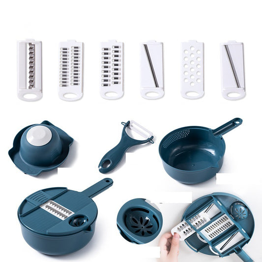 Multifunctional Vegetable Slicer & Shredder for Kitchen