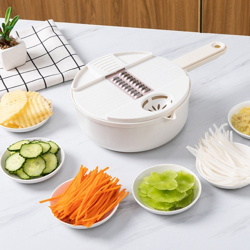 Multifunctional Vegetable Slicer & Shredder for Kitchen