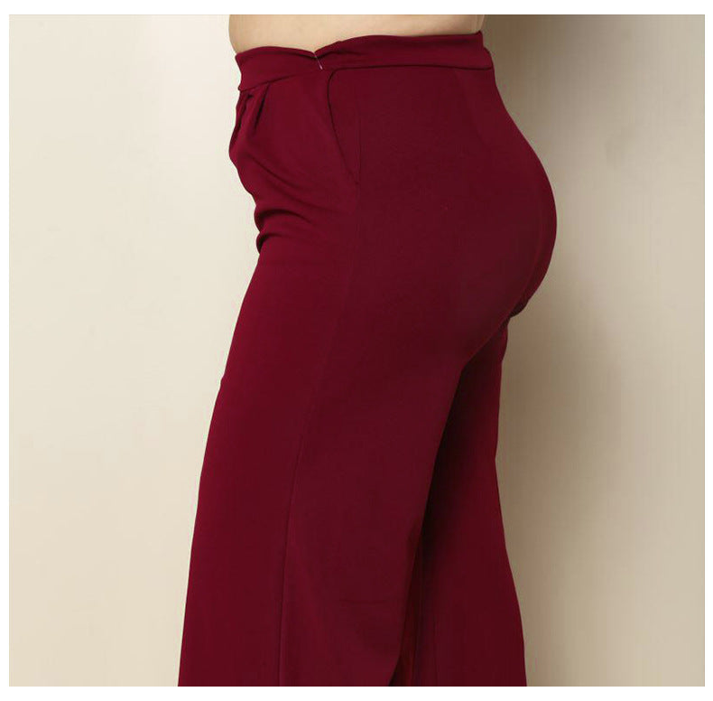 Knitted Wide-Leg Pants – Cozy and Stylish Women's Trousers