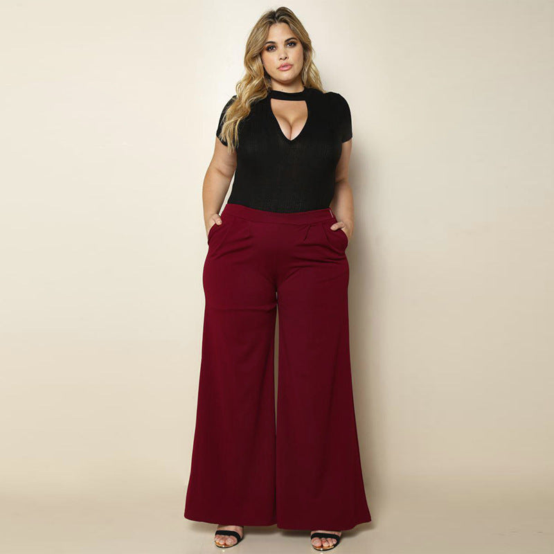 Knitted Wide-Leg Pants – Cozy and Stylish Women's Trousers