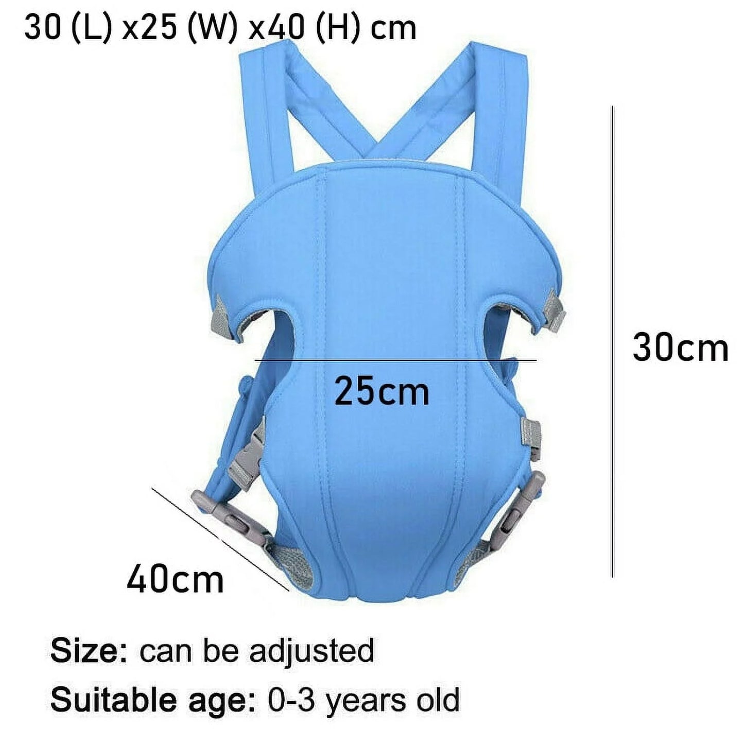 Baby Carrier, Soft Infant Newborn Baby Carrier Backpack Rider Sling, 360 Ergonomic All Season Baby Infant Toddler Newborn Carrier Front Back Wrap Rider Sling