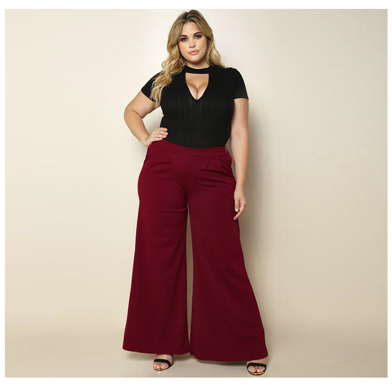 Knitted Wide-Leg Pants – Cozy and Stylish Women's Trousers