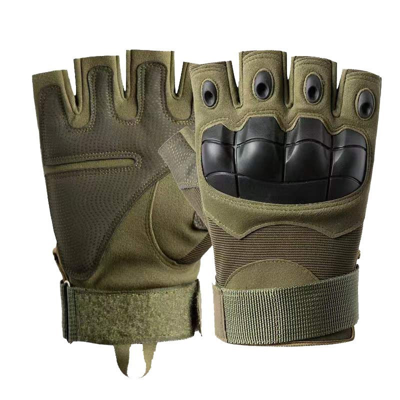 Men's Breathable Non-Slip Hard Shell Protective Gloves