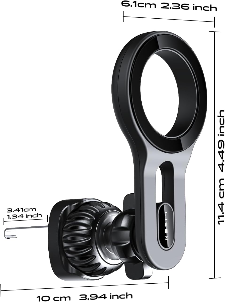 for Magsafe Car Mount Magnetic Car Phone Mount, Air Vent Phone Holder Car [Super Strong Magnets] Hands Free Cell Phone Holder 17X Strong Clip Car Accessories Fit Iphone 16 15 14 13 Pro plus Max