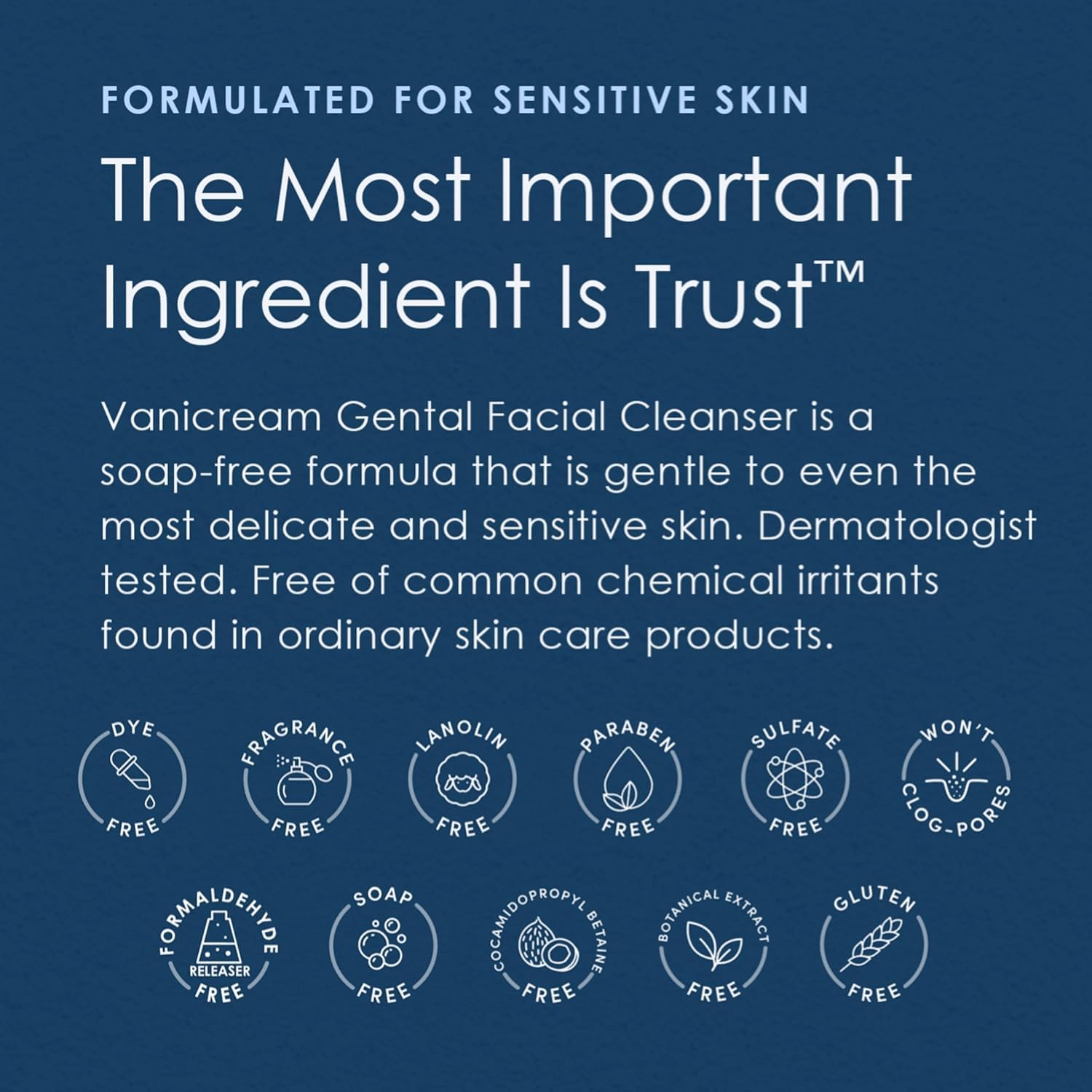 Moisturizing Skin Cream with Pump Dispenser - 16 Fl Oz (1 Lb) - Moisturizer Formulated without Common Irritants for Those with Sensitive Skin