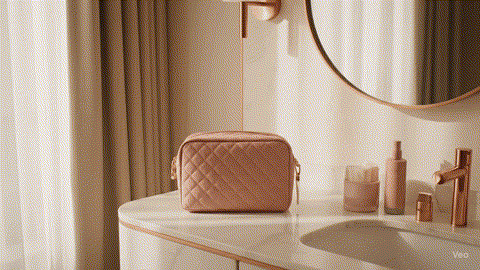 Hanging Travel Toiletry Bag for Women – Portable Makeup