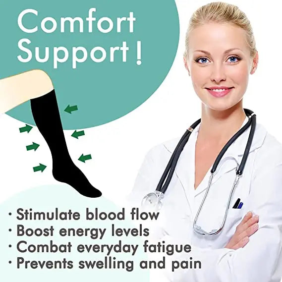 Compression Socks for Sports and Medical Support