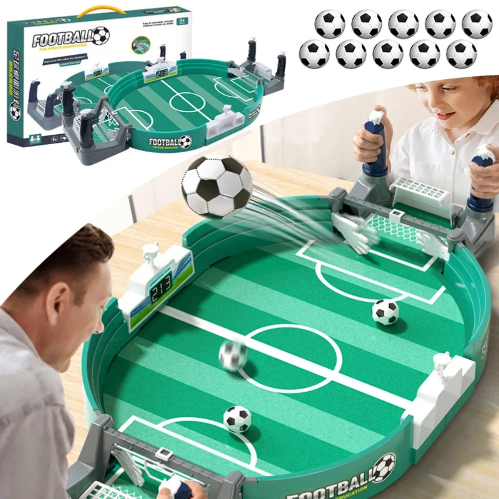 Portable Soccer Tabletop Game for Family Fun