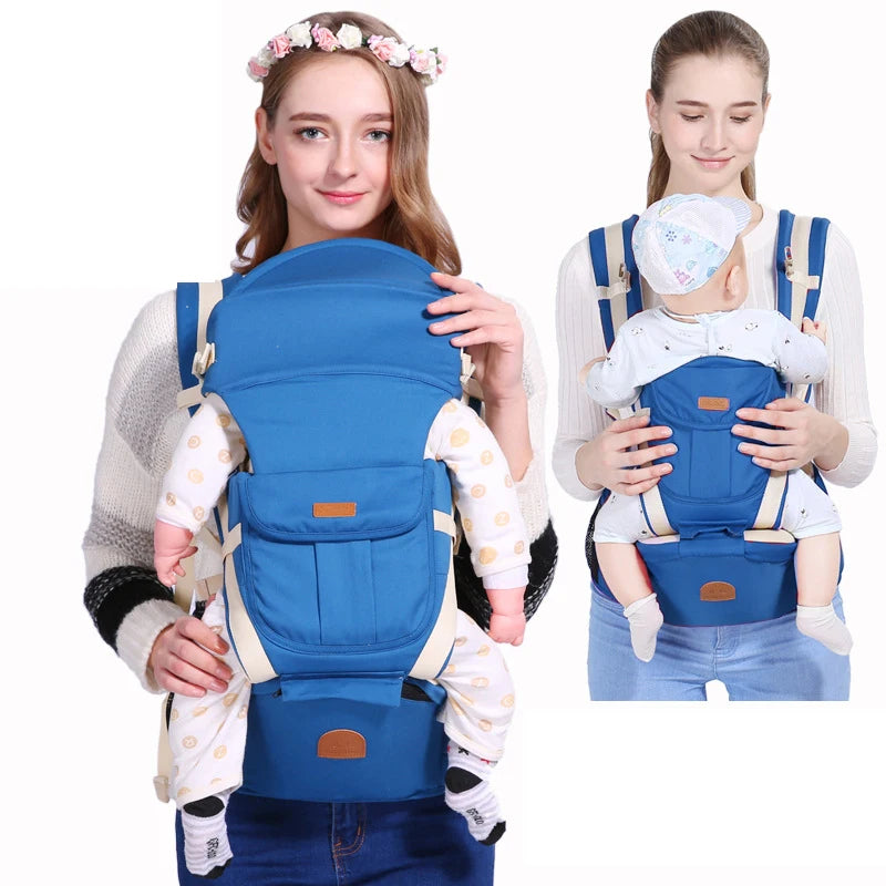 Ergonomic Newborn Baby Carrier with Hipseat