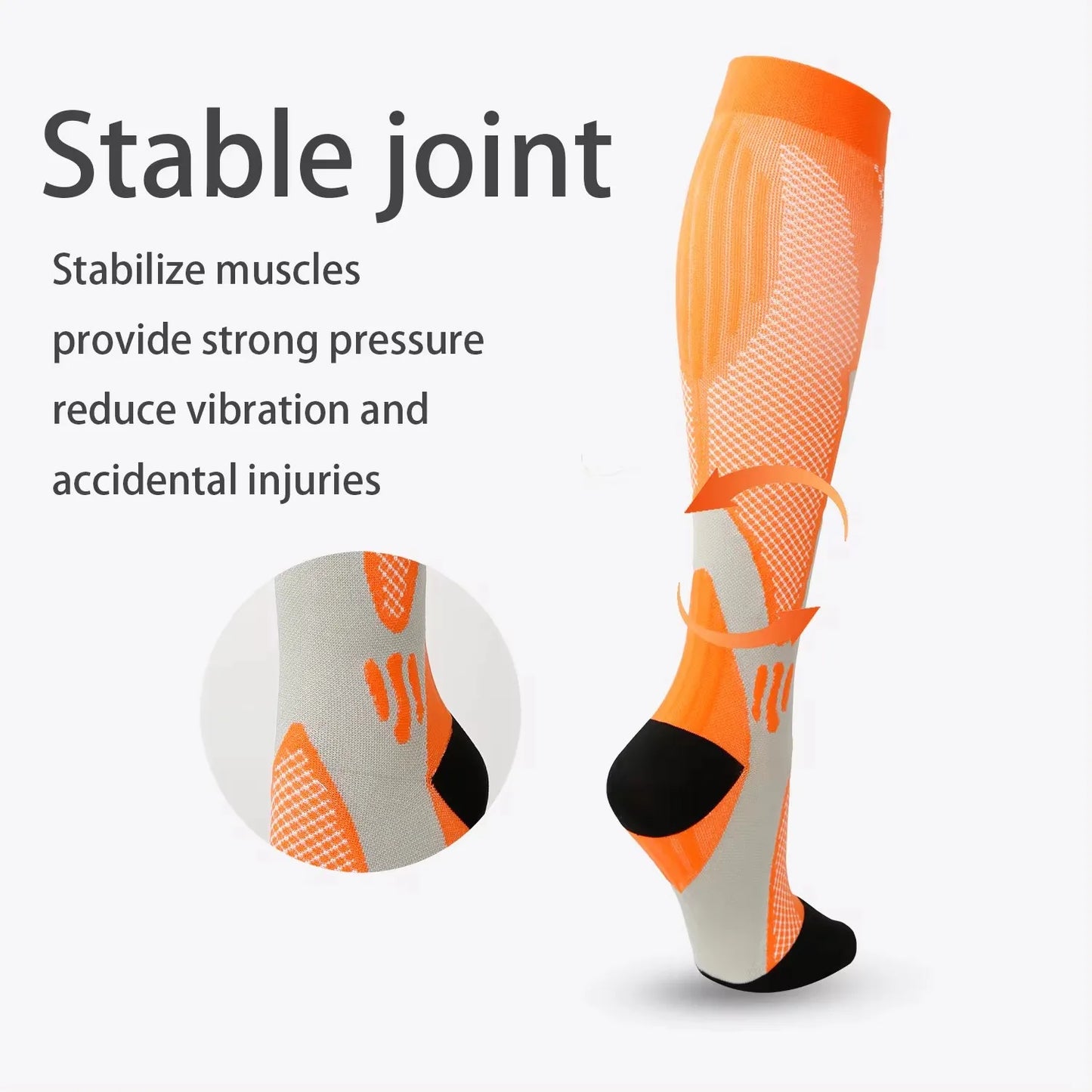 Compression Socks for Sports and Medical Support