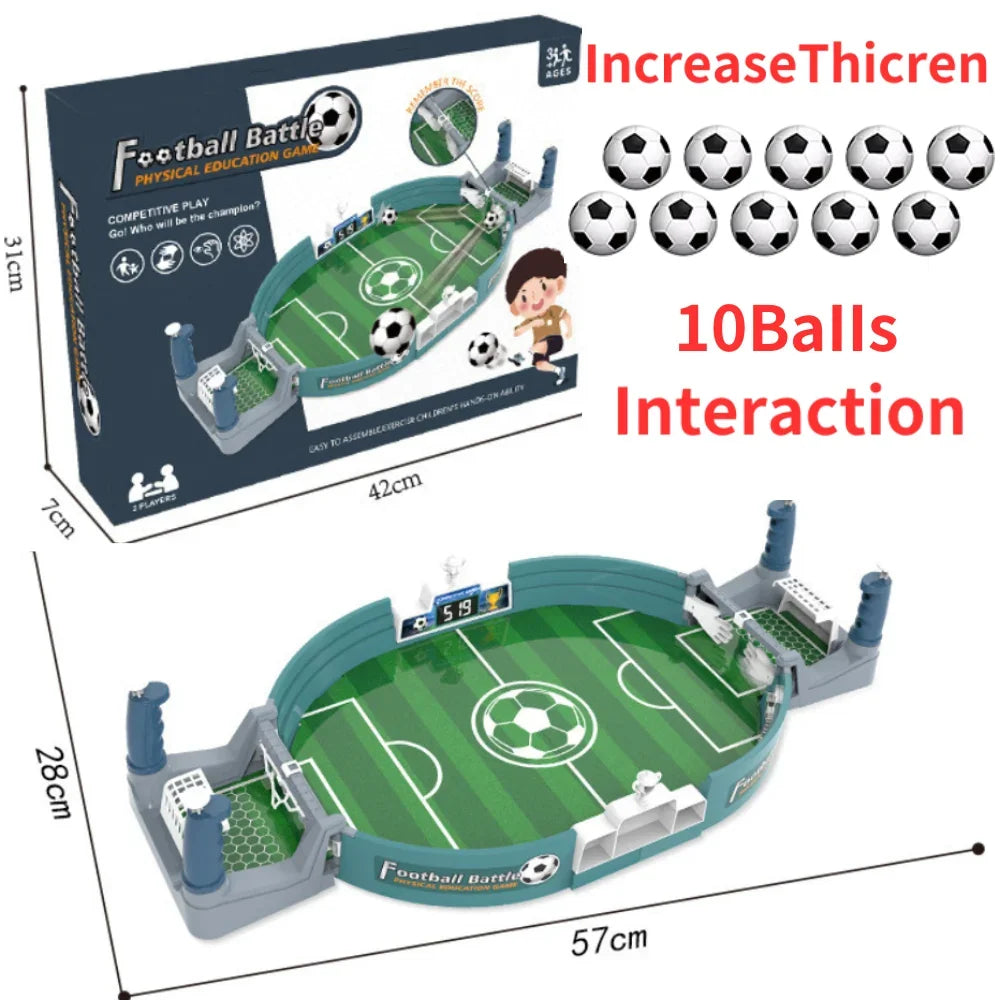 Portable Soccer Tabletop Game for Family Fun