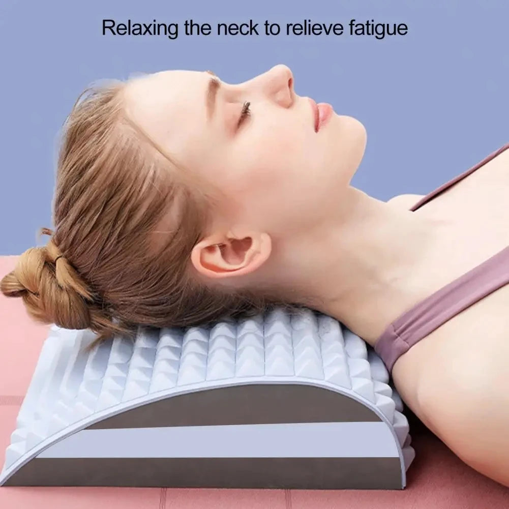 Ergonomic Back and Neck Stretcher Pillow