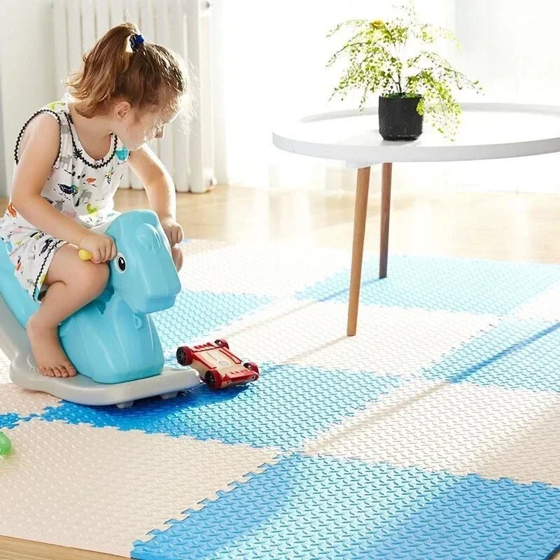 Baby Puzzle Play Mat - Foam Floor Tiles for Kids 30*30