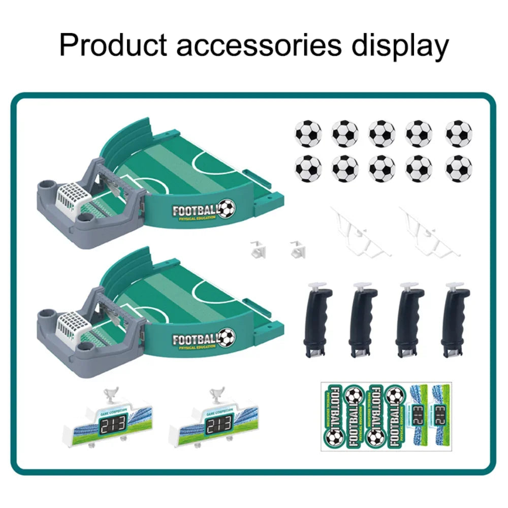 Portable Soccer Tabletop Game for Family Fun