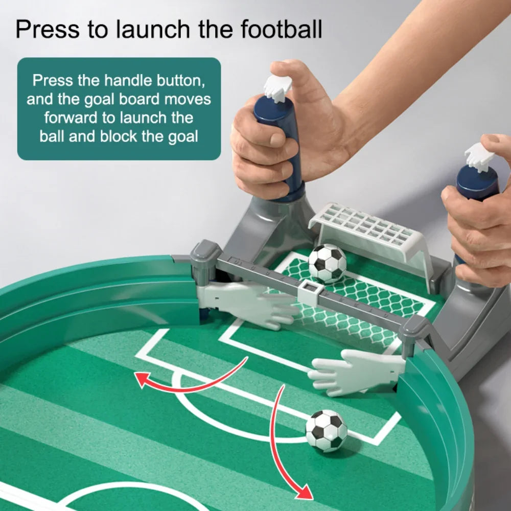 Portable Soccer Tabletop Game for Family Fun