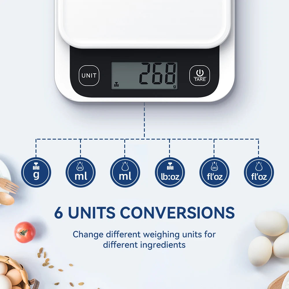 Smart Kitchen Scale – Digital Food Scale with App