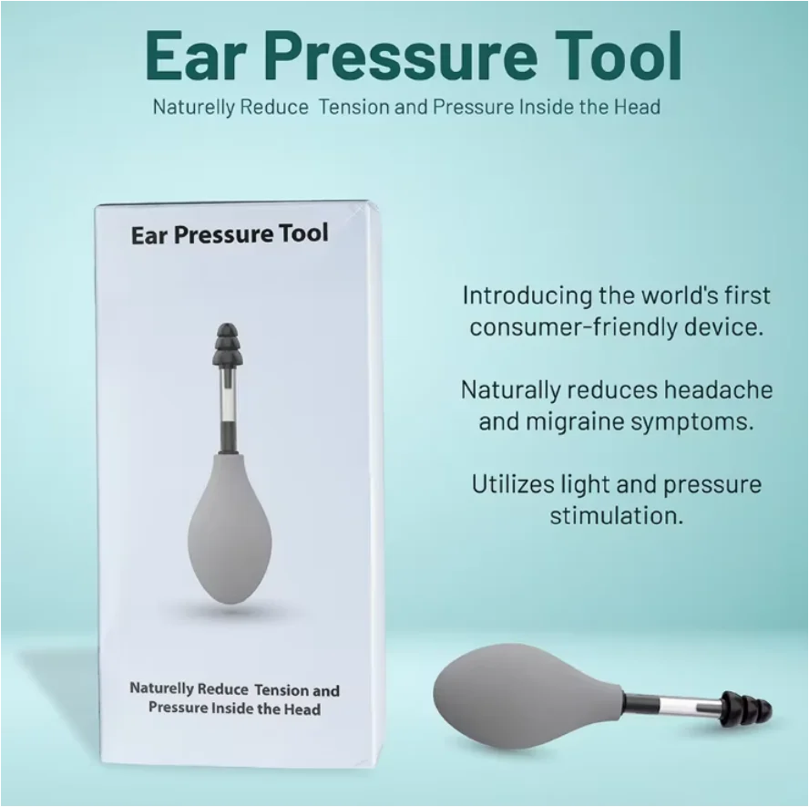 Inner Ear Massage Tool for Headache & Migraine Pressure Relief