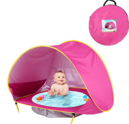 Baby Beach Tent – Portable UV Protection Sun Shelter with Pool for Infants