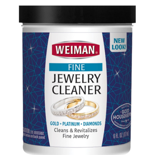 Fine Jewelry Cleaner with Brush – For Gold, Platinum & Diamond Shine
