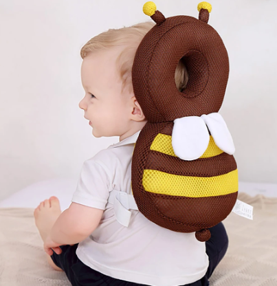 Breathable Baby Anti-Fall Pillow – Toddler Safety Headrest Protector for Walking