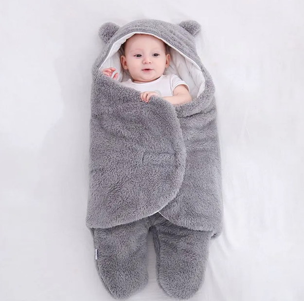 Baby Winter Sleeping Bag – Newborn Swaddle Blanket Envelope