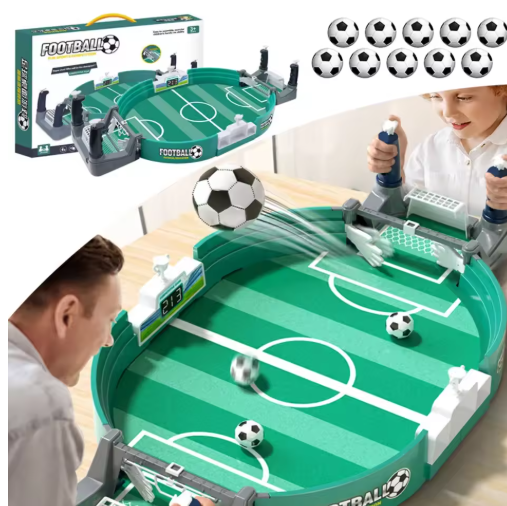 Portable Soccer Tabletop Game for Family Fun