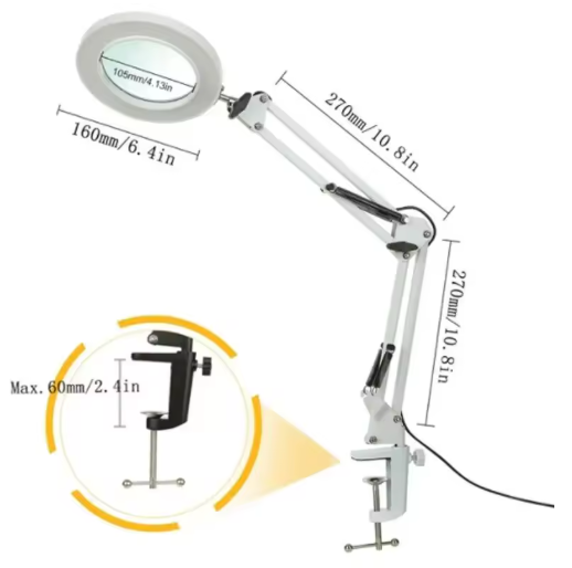 LED Magnifying Glass with Light