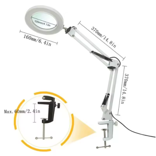 LED Magnifying Glass with Light