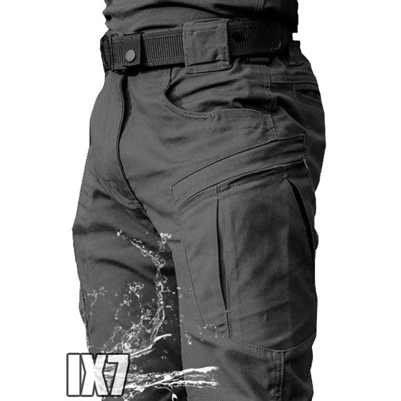 Men's Waterproof Tactical Cargo Pants - Quick Dry