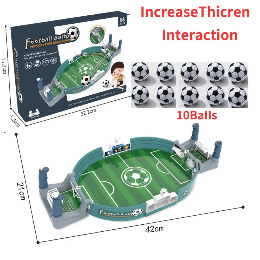 Portable Soccer Tabletop Game for Family Fun