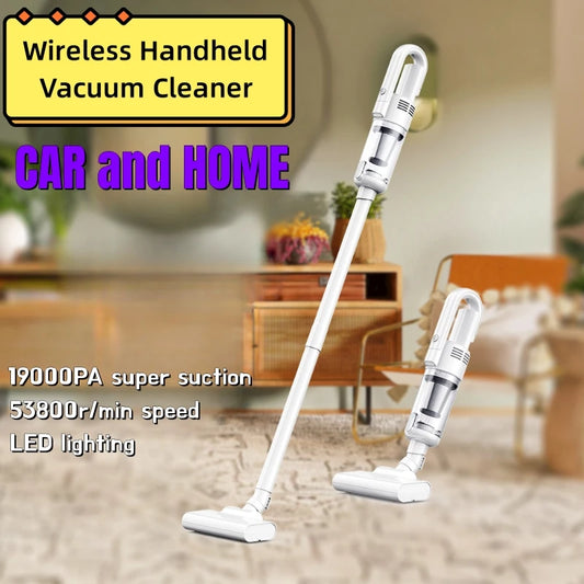 Portable Car Vacuum Cleaner - Cordless Handheld for Deep Cleaning