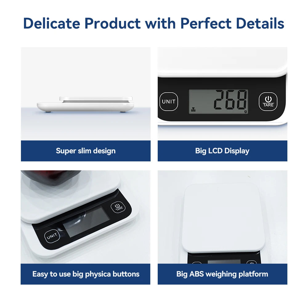 Smart Kitchen Scale – Digital Food Scale with App