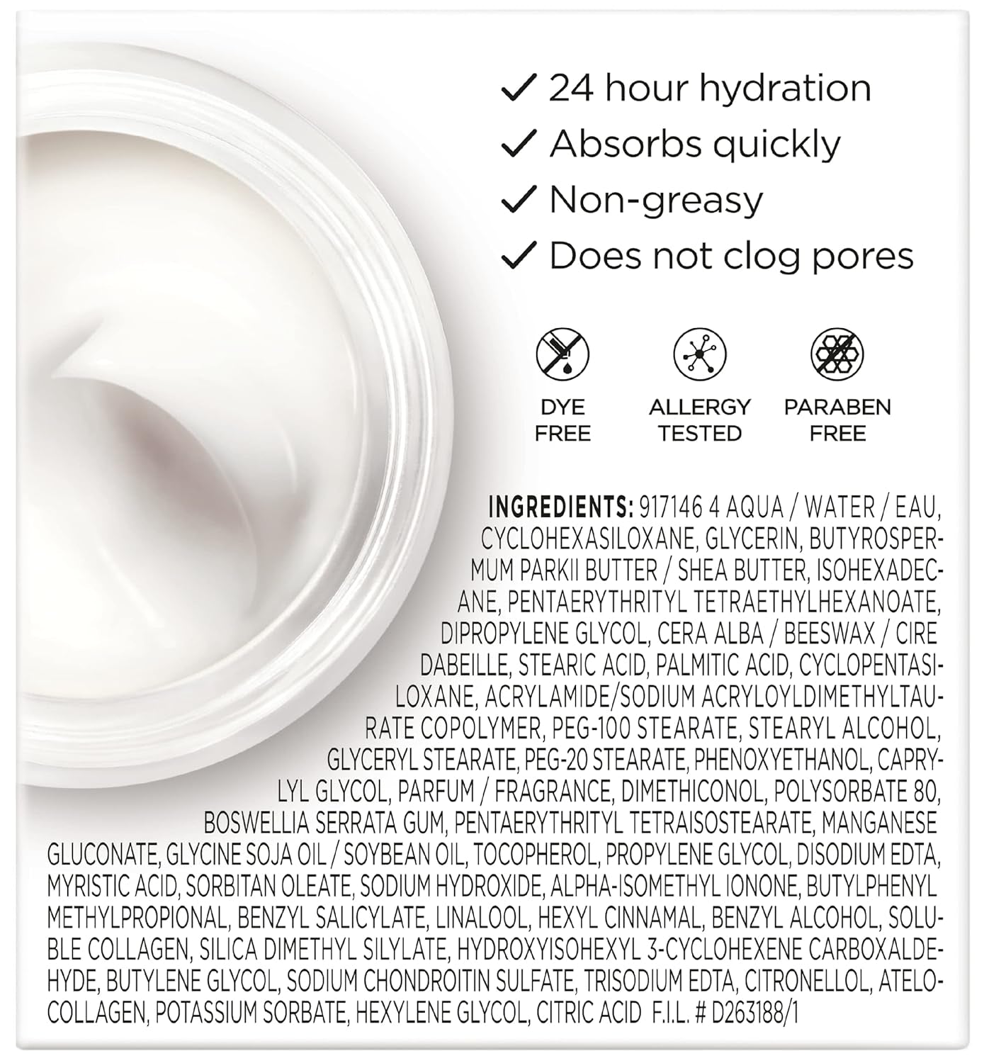 L’Oréal Paris Collagen Daily Face Moisturizer, Reduce Wrinkles, Face Cream 1.7 Oz