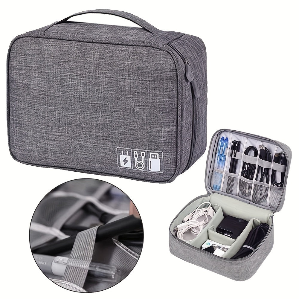 Electronics Organizer Bag – Waterproof Travel Cable Storage Case