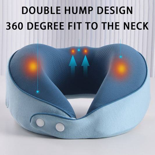 Memory Foam Travel Pillow – U-Shaped Neck Pillow