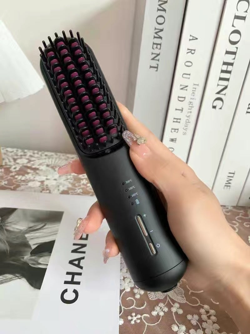 3rd Gen Mini Wireless Hair Straightener - Portable & Rechargeable