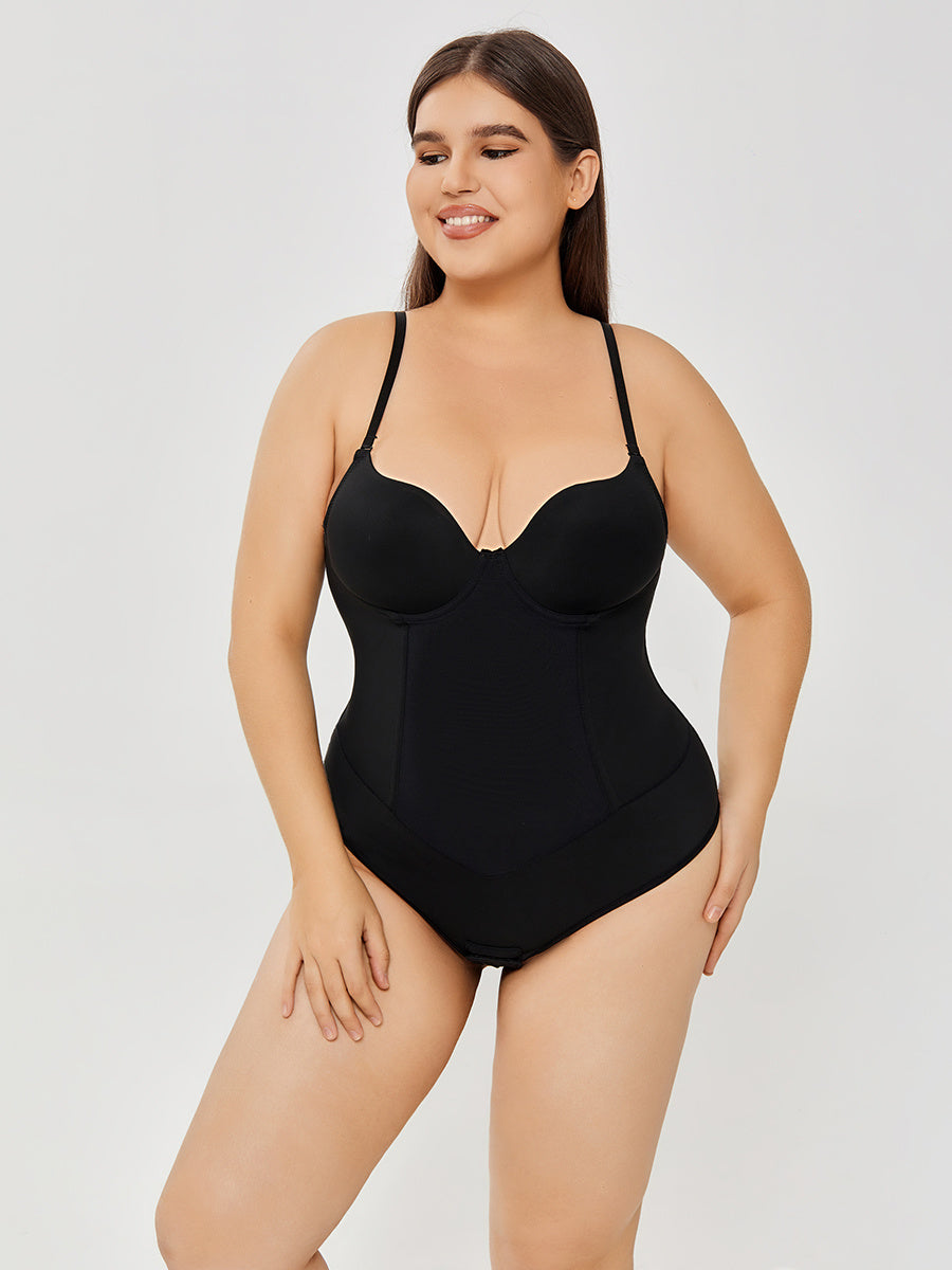 Tummy Control Shapewear Bodysuit - Slimming Body Shaper