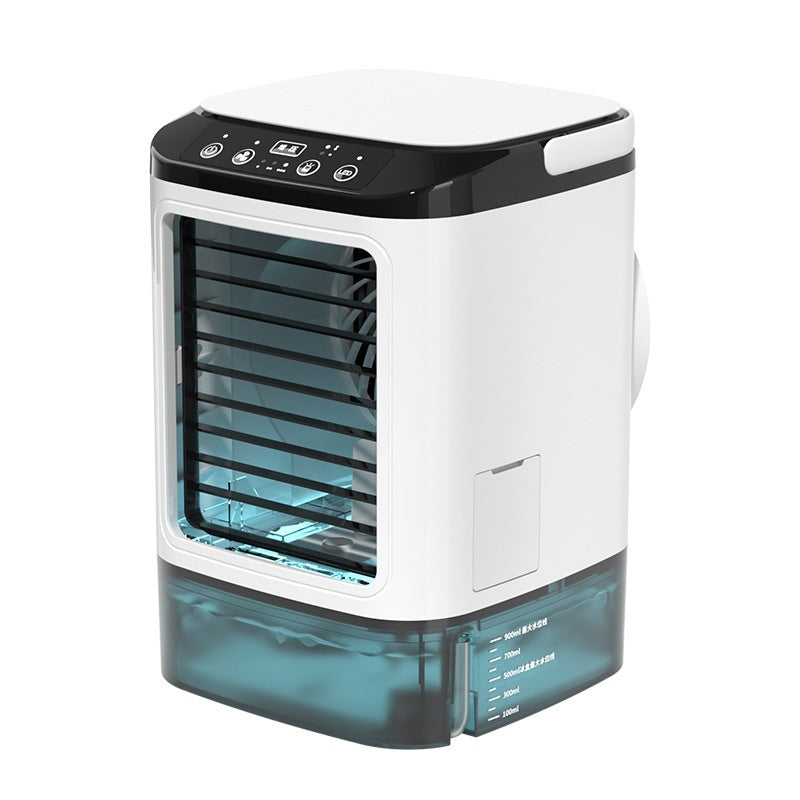 Portable USB Air Cooler Fan - Dual Spray Electric Air Conditioner